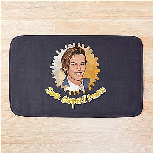 Retro Jamie Campbell Bower Cool Graphic Gift Bath Mat