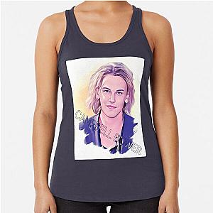 Men Women Jamie Campbell Bower Gifts For Music Fans Racerback Tank Top