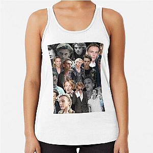 Jamie Campbell Bower collage Racerback Tank Top