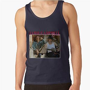 Music Vintage Retro Jamie Campbell Bower Funny Graphic Gift Tank Top