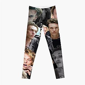 Jamie Campbell Bower collage Leggings