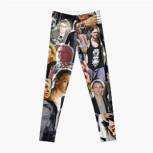 Jamie Campbell bower collage  Leggings