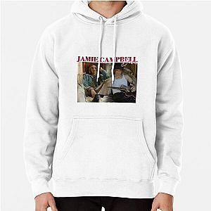 Jamie Campbell Bower 90s Retro Design Pullover Hoodie