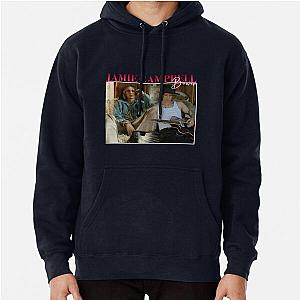 Music Vintage Retro Jamie Campbell Bower Funny Graphic Gift Pullover Hoodie