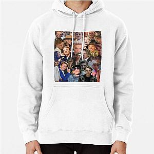 Jamie Campbell Bower Photo Collage Pullover Hoodie