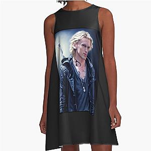 Jamie campbell bower     A-Line Dress