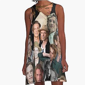 Jamie Campbell Bower photo collage A-Line Dress