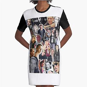 Jamie Campbell bower collage  Graphic T-Shirt Dress