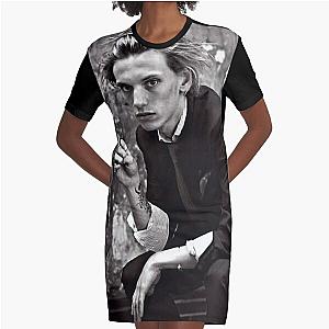 James bower - Jamie Campbell Bower Graphic T-Shirt Dress