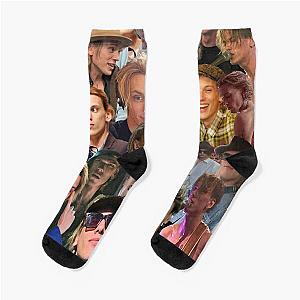 Jamie Campbell Bower Photo Collage Socks