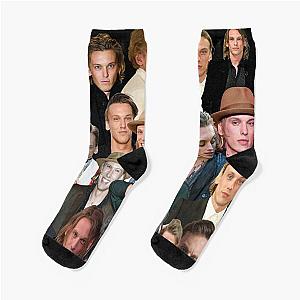 Jamie Campbell Bower photo collage Socks