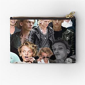 Jamie Campbell Bower collage Zipper Pouch