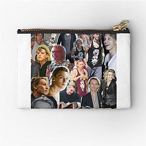 Jamie Campbell bower collage  Zipper Pouch