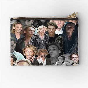 jamie campbell photo collage Zipper Pouch