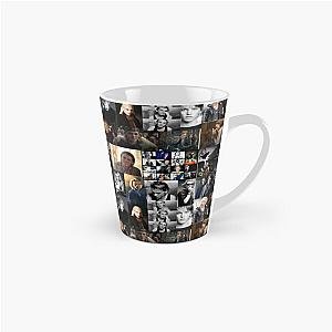 Jamie Campbell Bower Abstract Collage Tall Mug