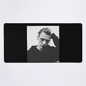 Jamie Campbell Bower trending Desk Mat