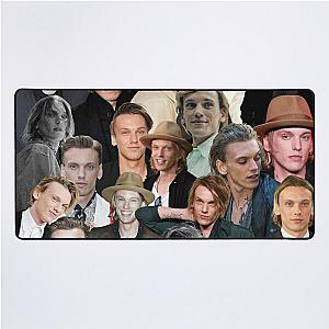 Jamie Campbell Bower photo collage Desk Mat