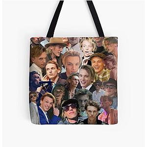 Jamie Campbell Bower Photo Collage All Over Print Tote Bag