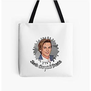 Jamie Campbell Bower All Over Print Tote Bag