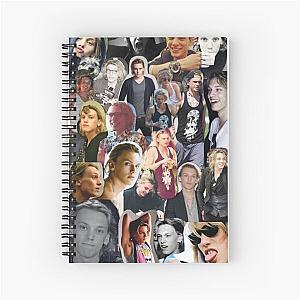 Jamie Campbell bower collage  Spiral Notebook