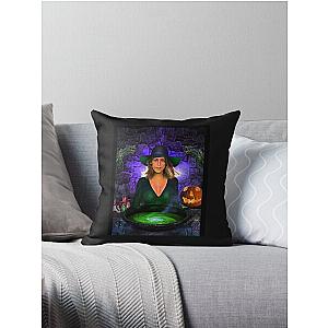 Jamie Lee Curtis Throw Pillow