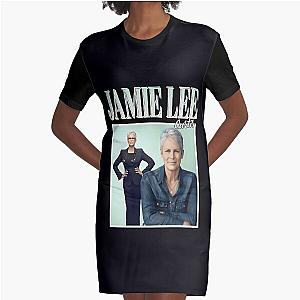 Day 	 For Jamie Lee Curtisget You Feed Her Quick 		 Graphic T-Shirt Dress