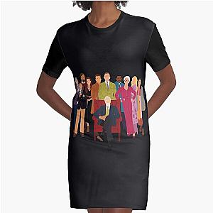 Jamie Lee Curtis Graphic T-Shirt Dress