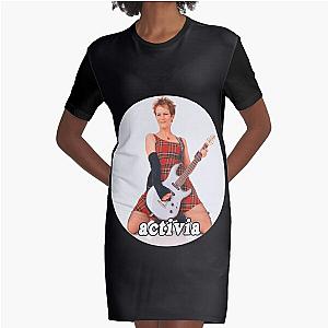 Jamie Lee Curtis Graphic T-Shirt Dress