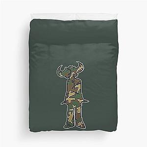 Jamiroquai Camouflage Silhouette Summer Vibe Duvet Cover