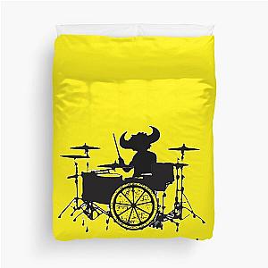 Jamiroquai Playing Lemon Drums Summer Vibe Duvet Cover