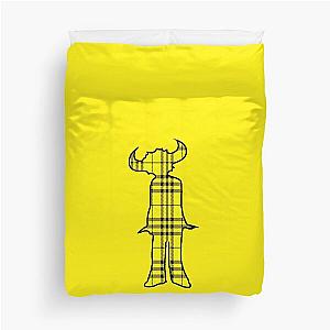 Jamiroquai Tartan Pattern Yellow Summer Vibe Duvet Cover