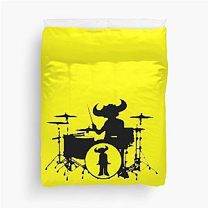 Jamiroquai Drums Yellow Black Summer Vibe Duvet Cover