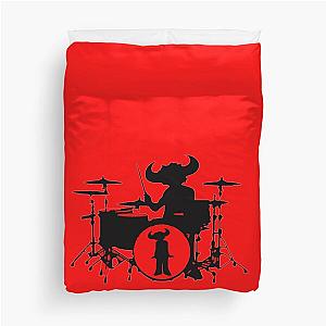 Jamiroquai Drums Red Black Summer Vibe Duvet Cover