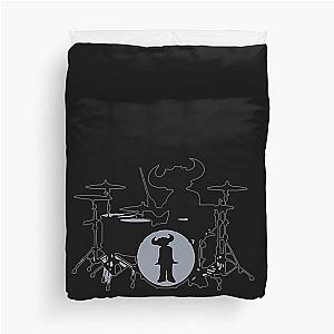 Jamiroquai Drums Grey Black Summer Vibe Duvet Cover