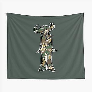 Jamiroquai Camouflage Silhouette Summer Vibe Tapestry