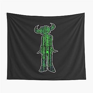 Jamiroquai Matrix Silhouette Summer Vibe Tapestry