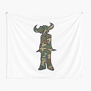 Jamiroquai Camouflage Silhouette Summer Vibe Tapestry