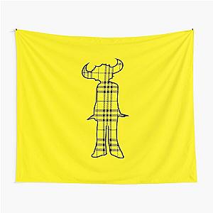 Jamiroquai Tartan Pattern Yellow Summer Vibe Tapestry