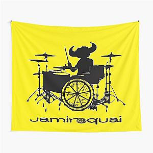 Jamiroquai Playing Lemon Drums Summer Vibe Tapestry