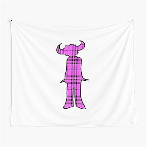 Jamiroquai Tartan Pattern Pink Summer Vibe Tapestry