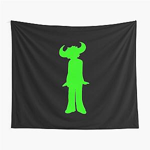 Jamiroquai Silhouette Logo Green Summer Vibe Tapestry