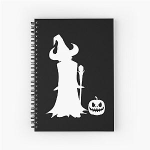 Jamiroquai Halloween Costume White Spooky Vibe Spiral Notebook