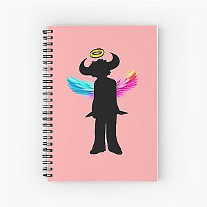 Jamiroquai Angel Wings Rainbow Summer Vibe Spiral Notebook