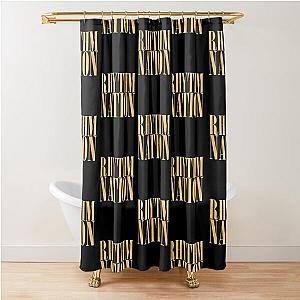 Janet Jackson 90s Vintage Shower Curtain