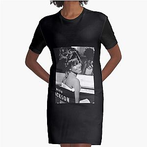 Miss Janet Jackson Graphic T-Shirt Dress