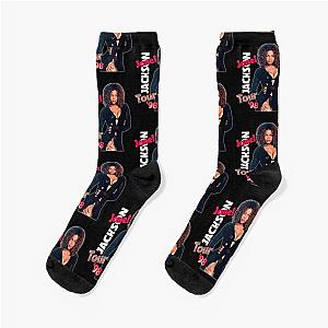 Vintage Janet Jackson '98 Tour Socks