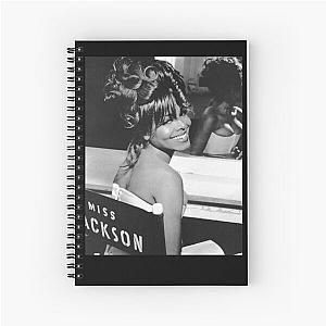 Miss Janet Jackson Spiral Notebook