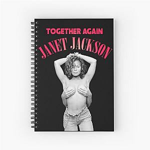 Janet Jackson together Spiral Notebook