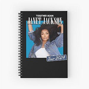 Janet Jackson Together Again Tour 2024 Spiral Notebook