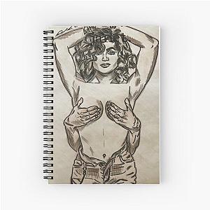 Janet Jackson Janet Album Cover Spiral Notebook